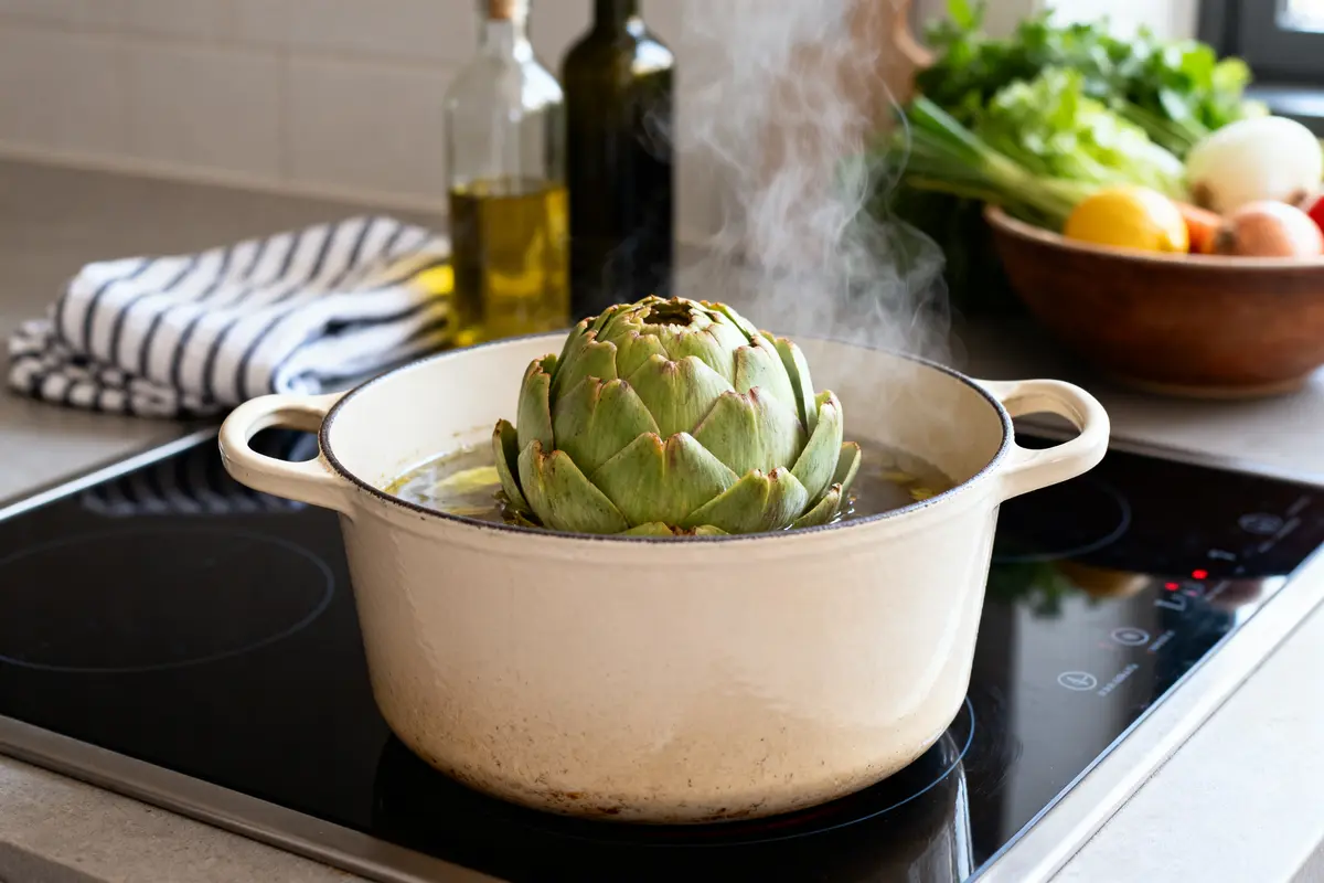 Cuisson de l’artichaut à la cocotte-minute : Temps et astuce rapide