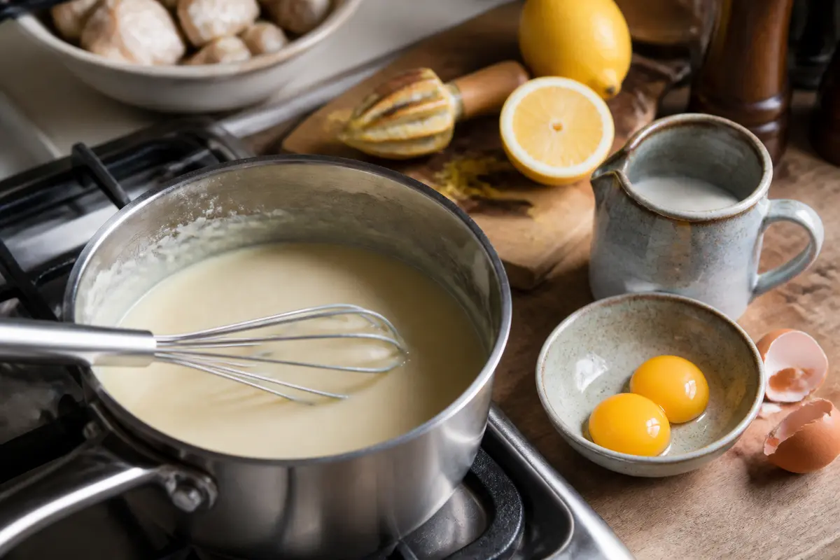 Sauce pour blanquette de veau : Recette crémeuse facile à réussir