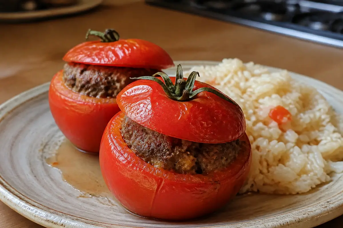 Tomates farcies au riz : Recette de grand-mère facile et traditionnelle